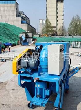 QHX-850小型手推移动式路面抛丸机公路隧道地面抛丸清理机