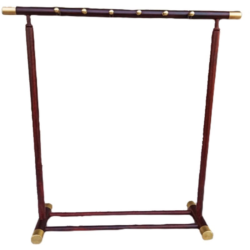 小叶紫檀新中式毛笔架摆件毛笔挂架创意笔架毛笔挂实木毛笔架笔挂