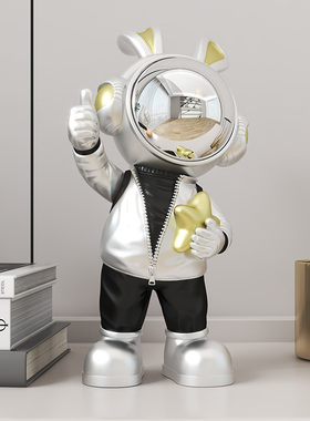 太空人宇航员小摆件客厅酒柜老板办公室柜子软装饰品桌面卡通人物
