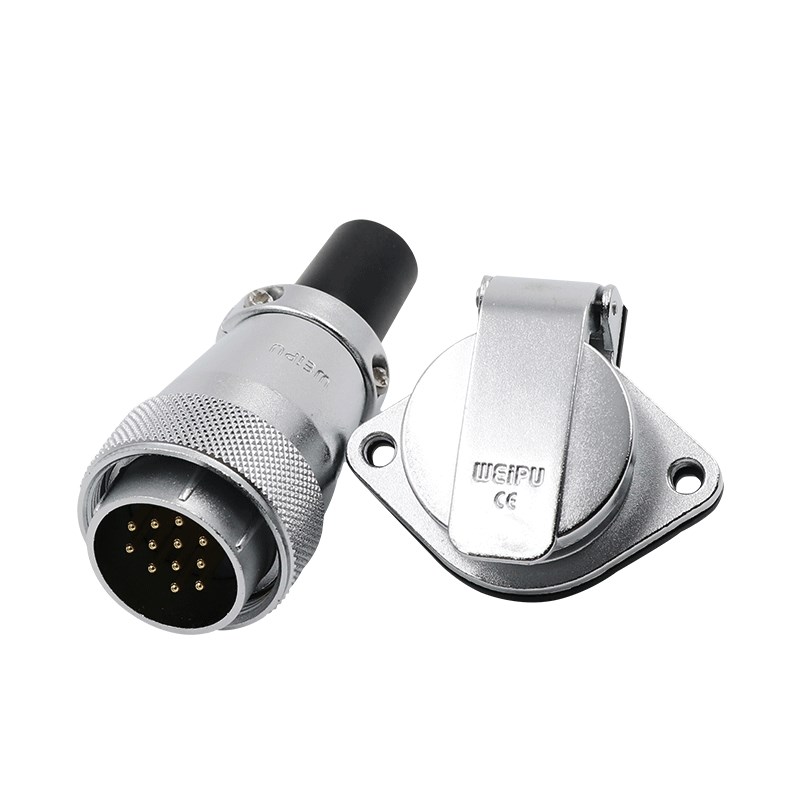 威浦航空插头插座WS28-2-3-4-7-8-9-10-12-16-17-20-24-26芯TQ/ZG