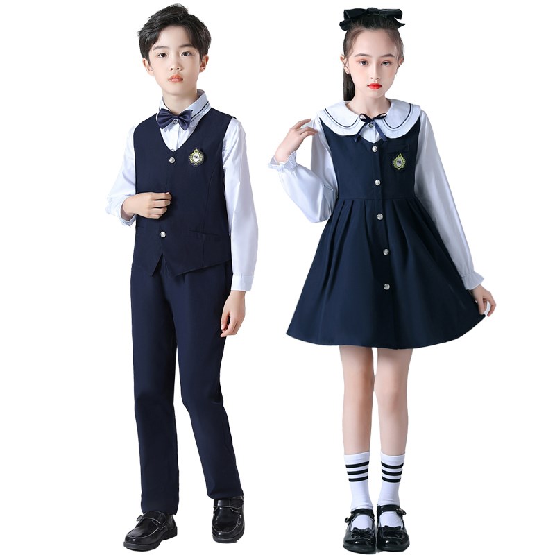 六一儿童大合唱团演出服中小学生爱祖国诗歌朗诵歌咏比赛幼儿园服