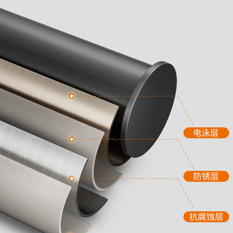 免打孔厨房挂钩抹布架壁挂纸巾保鲜膜置物架挂架勺子铲子收纳架