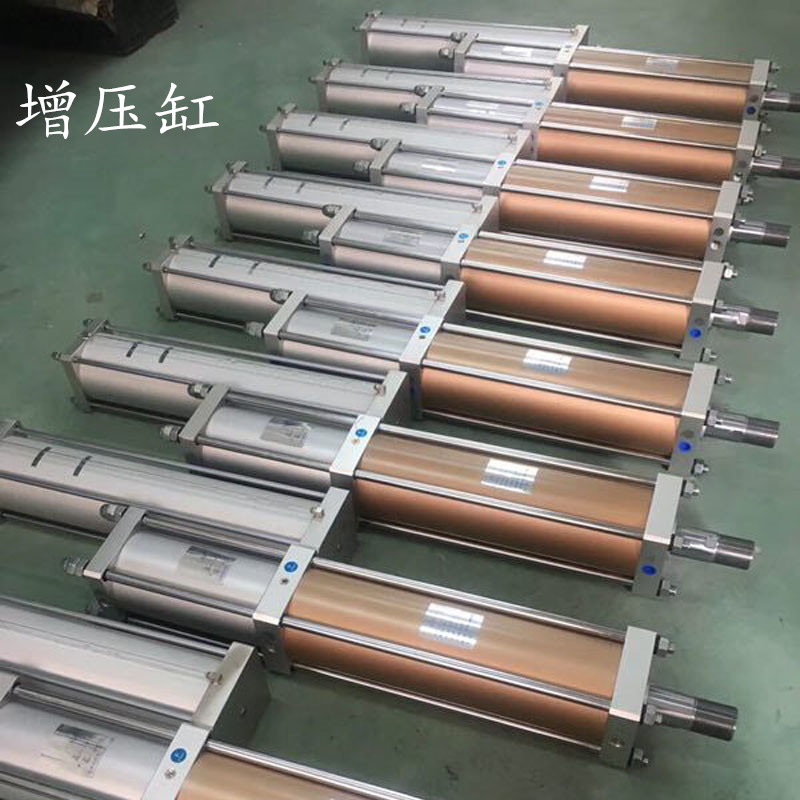 气液增压缸MPT63X80X50X100X150X200-5-10-15-3T-5顿气动压机冲压