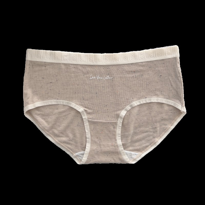 炒软面料 海盐芝士少女彩纱内裤舒适裸感亲肤纯棉裆包臀透气三角