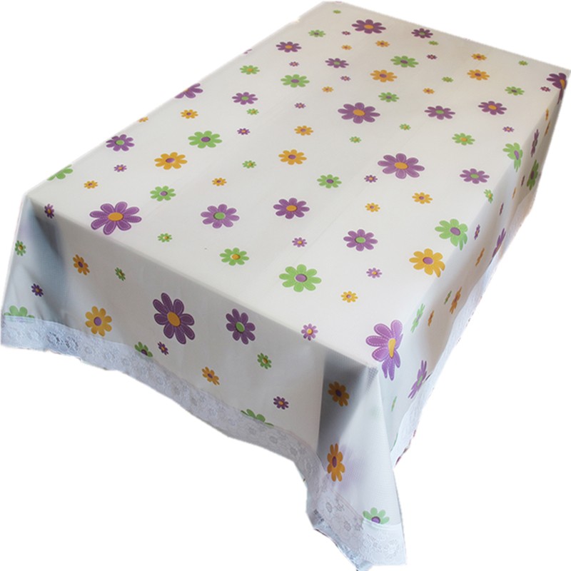 桌布防水防油防烫免洗塑料餐桌垫客厅茶几家用长方形台布桌子盖布