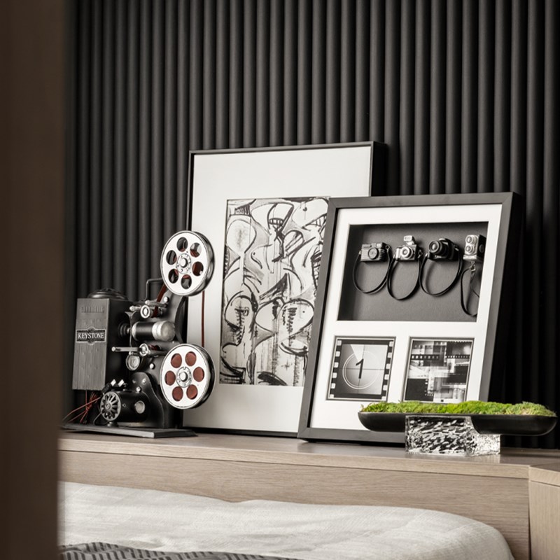 拍照摄影主题道具摄影机模型样板间玄关电视柜书柜软装摆件装饰画