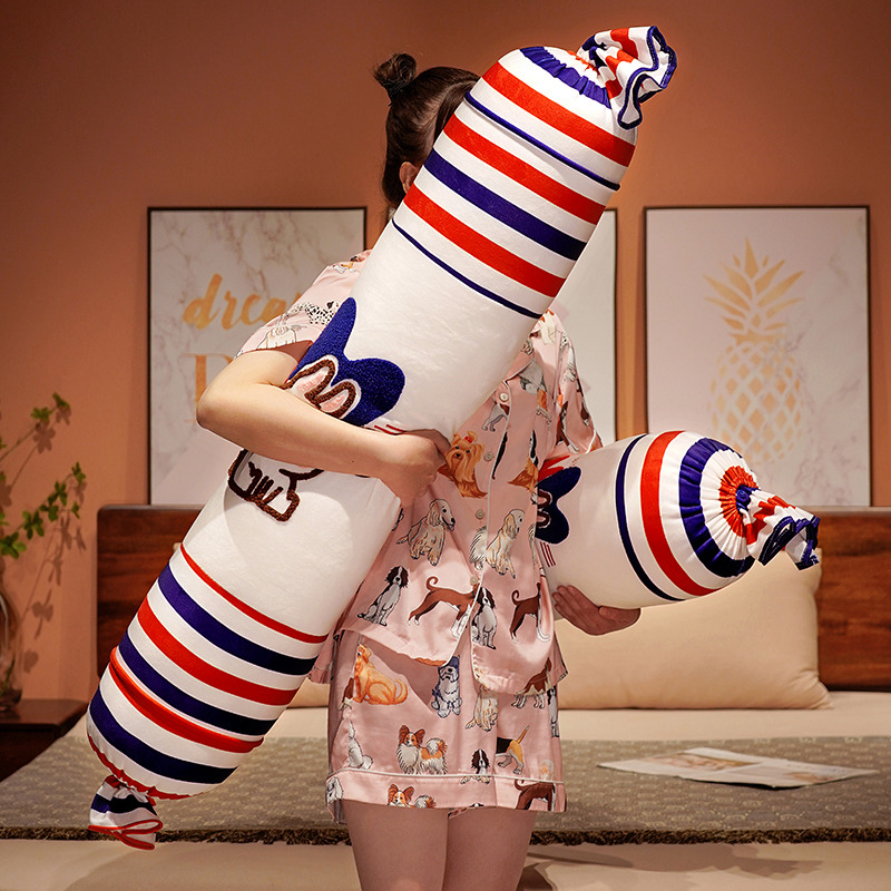 可爱抱枕女生睡觉侧睡夹腿长条枕男生款神器专用床上圆柱枕头