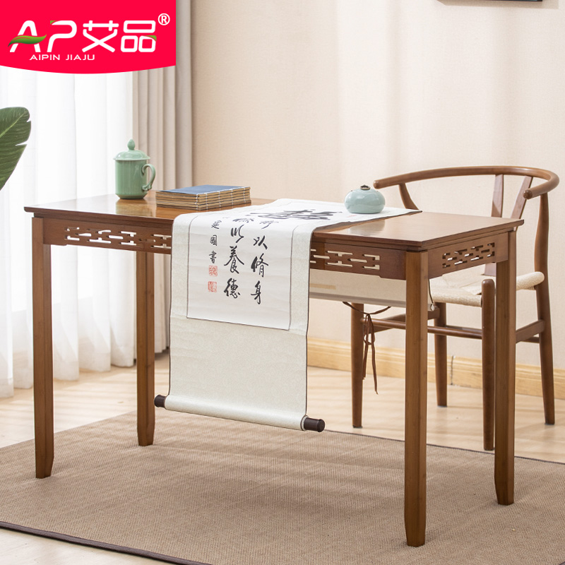 新中式实木玄关桌子条几条案入户玄关台供桌靠墙边长条窄桌端景柜