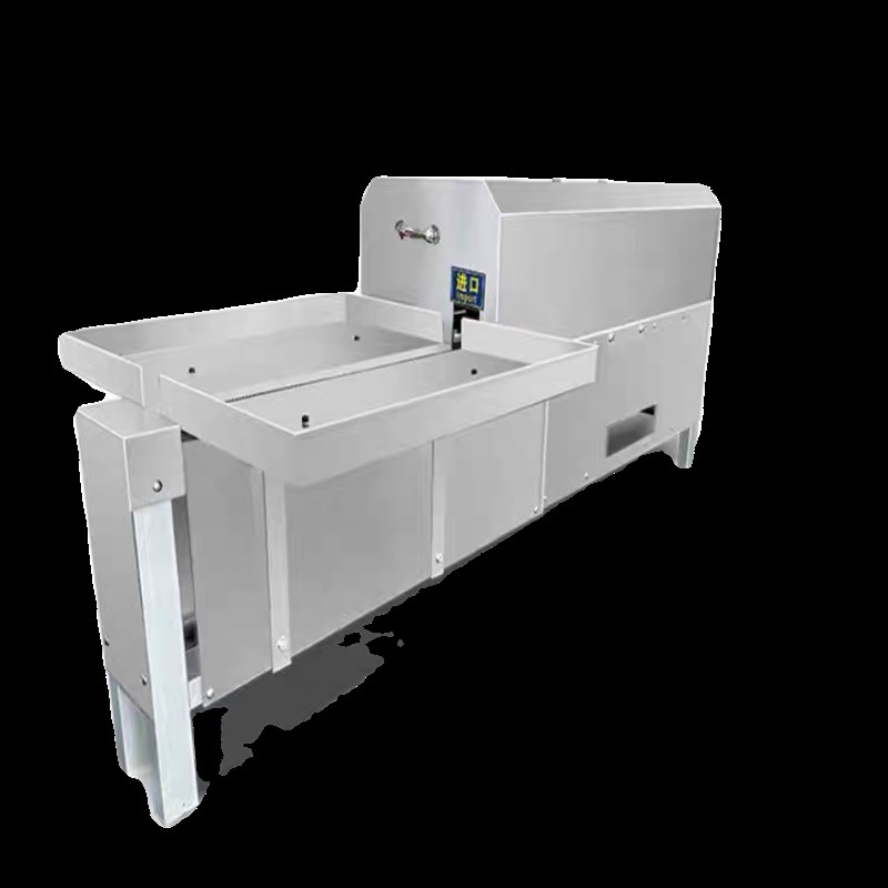 商用杀鱼机器自动刨小鱼机小黄鱼开肚去内脏机开肚机小白条开肚机