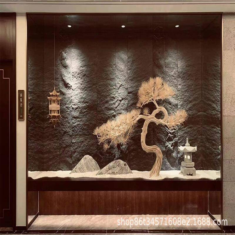 室内蘑菇石文化石材蘑菇背景华国大板pu文化石轻陶化石