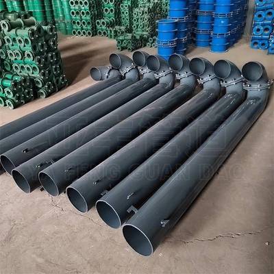 销售防水套管02S404刚性柔性穿墙止水钢套管伞形通气罩