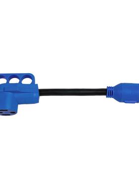 美式发电机电源转换线4芯30A转50AL14-30P转14-50R12英寸