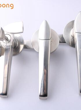 MS306-1-2-3不锈钢304把手锁配电柜门锁开关控制柜电柜箱执手锁