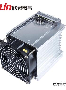 欣灵HH-038散热器适用于电流150A以下的三相固体继电器