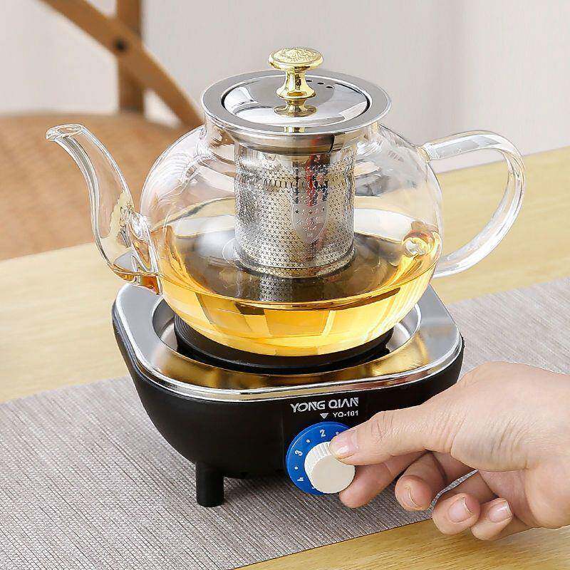 加热玻璃煮茶壶套装家用养生煮茶器新款小型恒温煮茶具整套烧茶具
