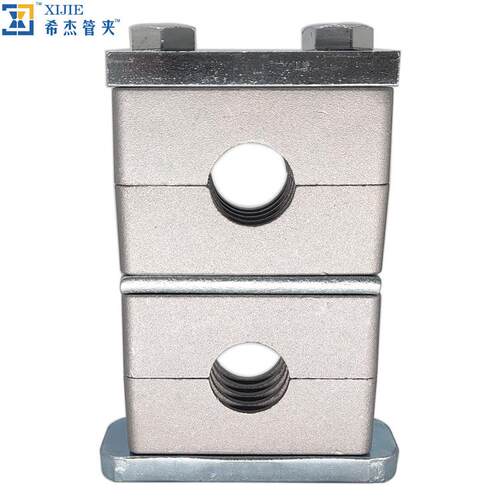 生产供应铝合金管夹双层管夹叠加管夹HPG570-88.9mm