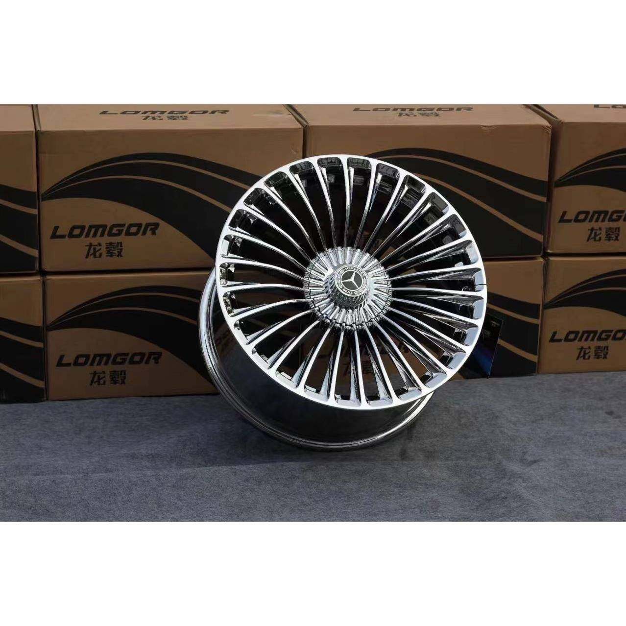 1916网红17181920寸适用奔驰迈巴赫内凹轮毂威霆S350E300E260