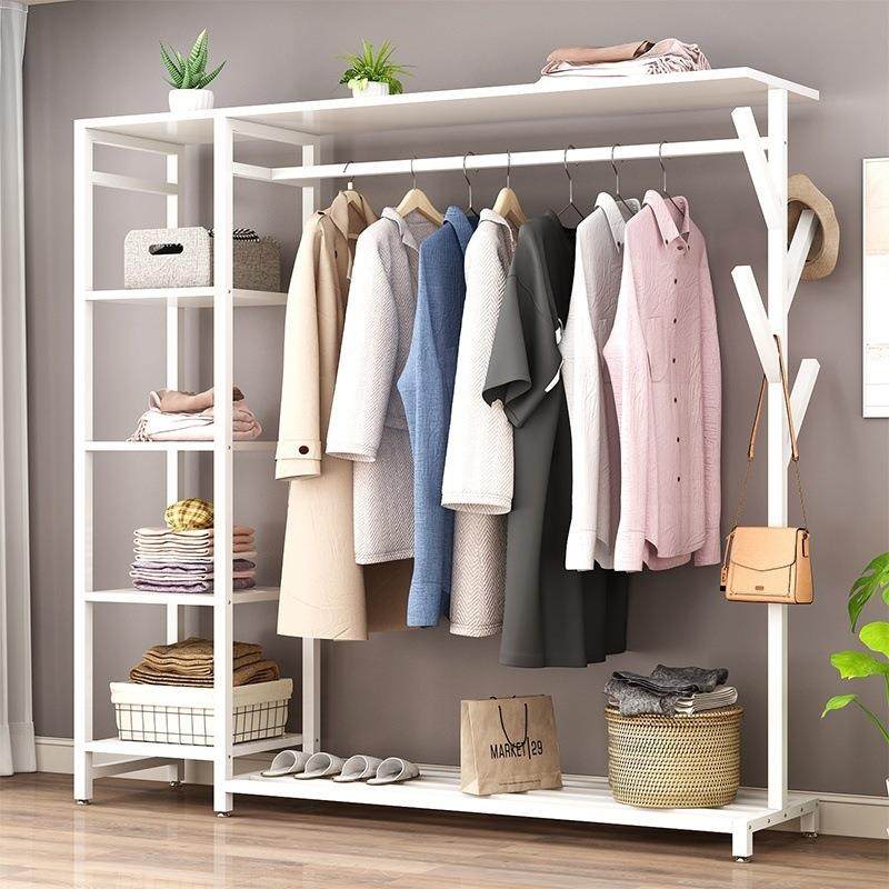 落地衣帽架衣柜简约现代卧室挂衣架网红家用衣架衣服架置物架,收纳整理,烫衣板及配件,淘宝优惠券,粉丝福利购,淘宝优惠卷