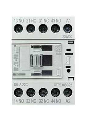 EATON/伊顿穆勒DILA-22C(220VDC)-GK接触器式继电器XTRE10BC22