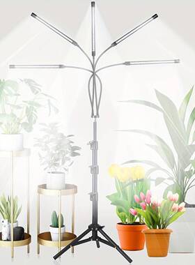 5Heads/4HeadsGrowLightwithStandforIndoorPlants
