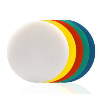 HT45*10cm圆形塑粘板绿色弘毅足尺