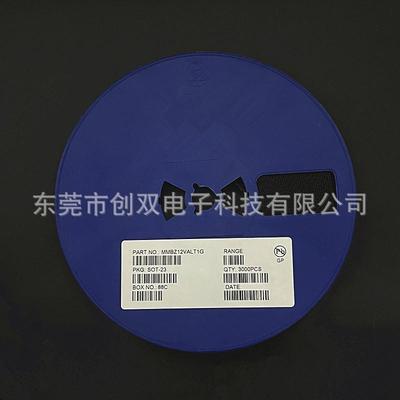 MMBZ12VALT1G丝印12ASOT-23贴片TVS保护二极管MMBZ12VALT1G
