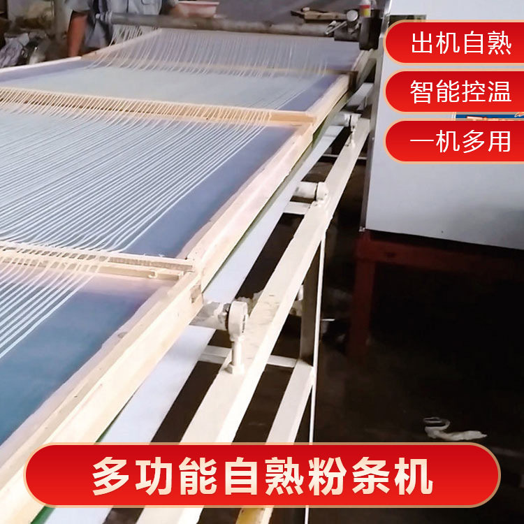 全自动免冻免洗粉条机商用自熟螺丝粉机桂林米粉机