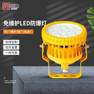 免维护LED防爆灯防爆节能灯护栏式防爆照明灯支架式防爆工厂弯灯