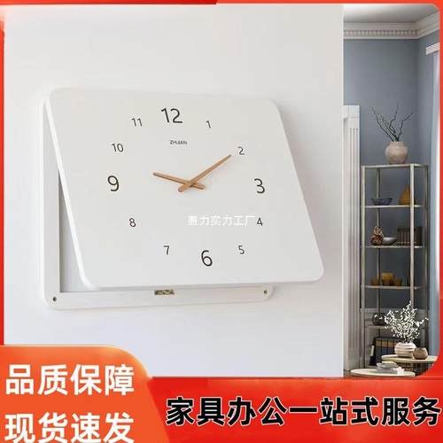 电表箱遮挡钟表强电箱简约挂画电闸箱遮挡电配箱时钟免打孔装饰画