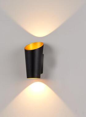 现代简约床头灯LED铝材壁灯户外壁灯阳台灯过道灯门厅灯直销