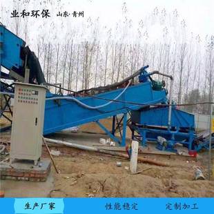 绞龙洗砂机螺旋洗沙机洗石机洗石粉机械设备