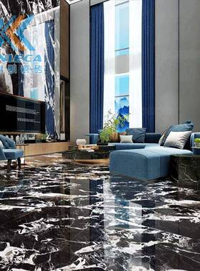 750X15酒00大板砖通体大石现代轻56094奢客厅砖地别理墅店KTV奢石