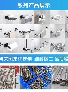 厂家金直供加挂厚五毛巾单勾双铬色酒店工程2502铜衣钩浴ZEJ室置