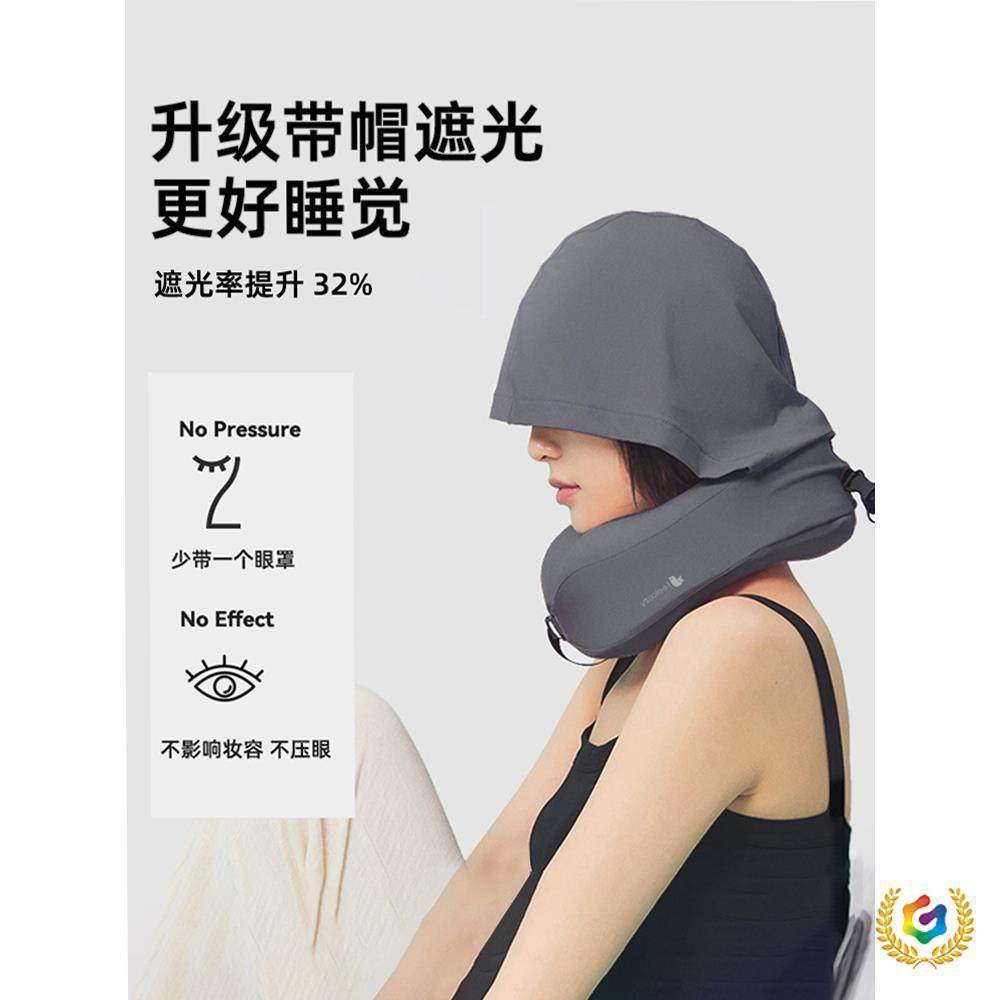 ?觉轻松u型枕行飞机枕护颈枕脖子脖旅?枕头枕睡觉颈枕旅F$px}$%p