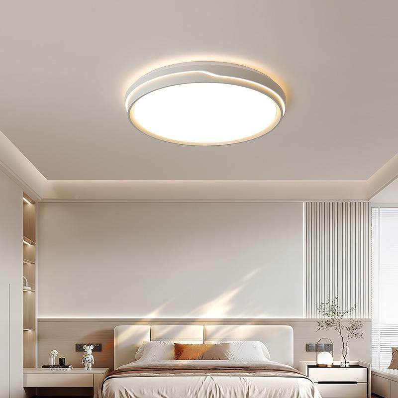 光谱护眼全UFN灯202主方5新款流行奶油风长形吸顶灯全屋灯具