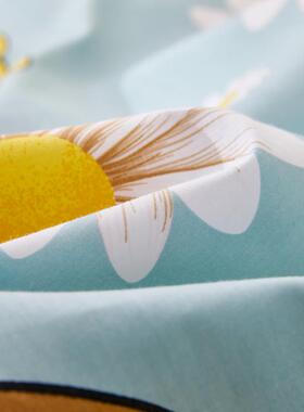 纯棉全棉四件套100623床1.8m床单被套三上套单人学生双宿舍人件被