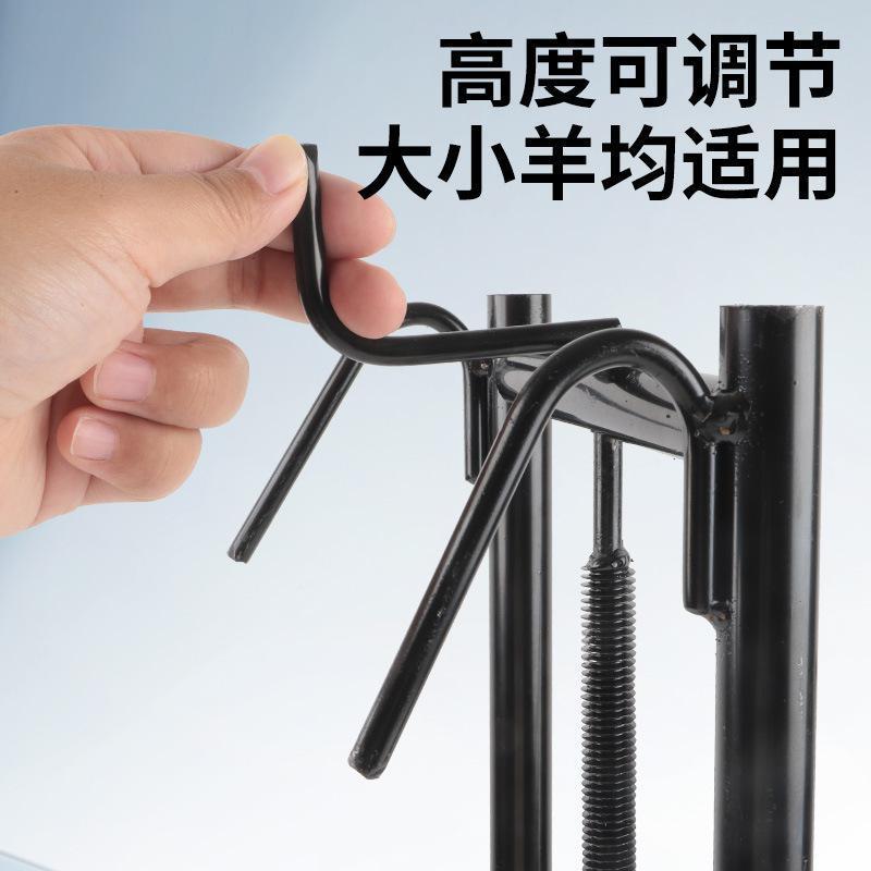 羊固999定架剪羊毛头架子升降羊用定器固针保定打架挤羊奶推毛羊