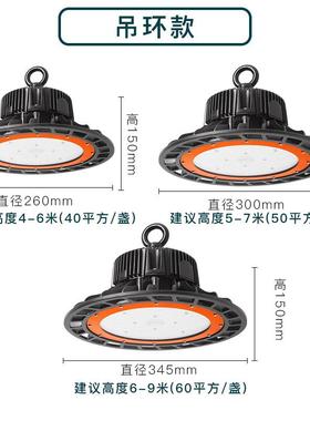 IP66工矿灯厂家UFO工矿1灯00WLTLTED0工矿20W工业灯圆形工矿灯1灯