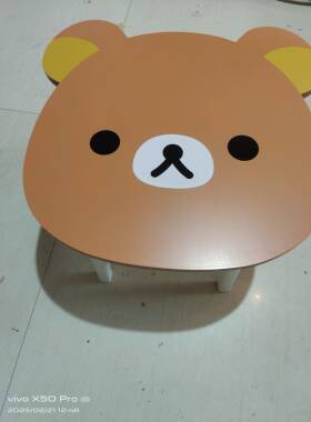 床CUO桌小学桌子宿床上上桌舍可折叠生宿舍桌子卧室卡通床上桌轻