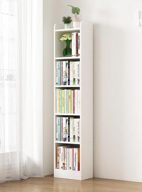 木儿童书架家用实窄客厅落书柜简易地收IBE纳柜飘窗置物架多层储