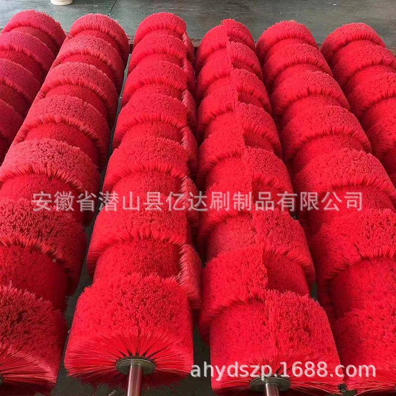 WKB洗机花毛刷辊车轮毂刷卧全自动开丝高低毛洗车刷毛式刷辊