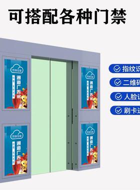 小区防爬识电全动平移万股成门平移闸人脸别人行道闸高闸闸机通全