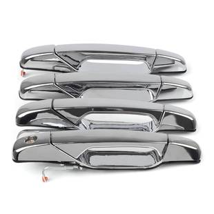 外部镀铬门把手4件前后适用于2007 2014凯迪拉克Escalade雪佛兰