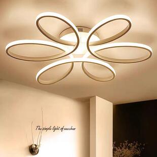 中山艺术灯客厅灯主卧室灯餐厅灯高级感房间简约极简风吸顶灯灯具