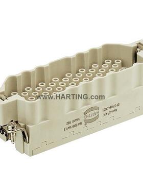 HARTING浩亭09320643001重载连接器HanEE64EEE压接针公插芯(M)