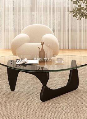 北欧意式卧室房间网红轻奢风简约现代极简桌子茶几小户型