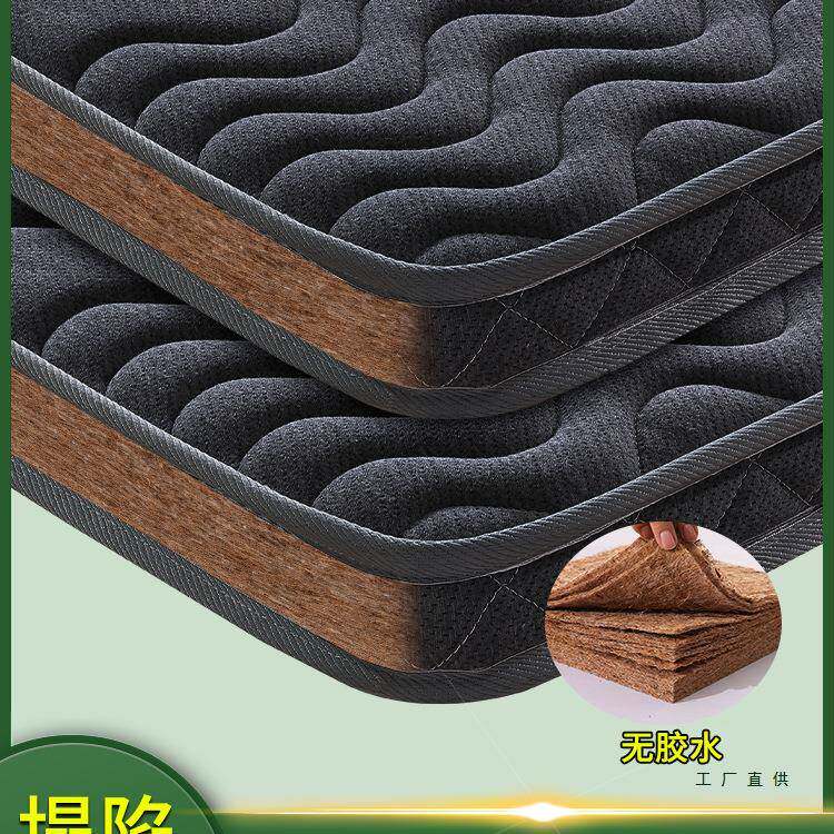 床垫椰棕天然粽榈加硬10公分家用儿童护腰脊双人乳胶薄1米5折叠