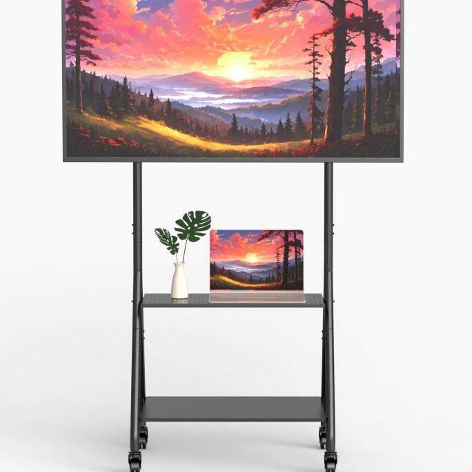 标准件移动电视柜置物架