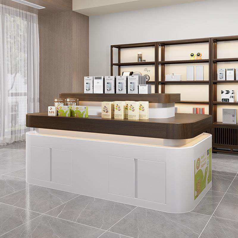 实木中岛柜促销台多功能货架商场梯形广告展示台置物架高端带灯光,工业油品/胶粘/化学/实验室用品,其他实验室设备,淘宝优惠券,粉丝福利购,淘宝优惠卷