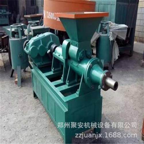 挤压碳粉成型机无烟空心棒成型设备环保烧烤燃料锯末煤棒机